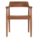 ΣΕΤ ΤΡΑΠΕΖΑΡΙΑΣ FREM HM21291 ΤΡΑΠΕΖΙ & 6 ΠΟΛΥΘΡΟΝΕΣ---ΤΕΑΚ ΞΥΛΟ - Image 4