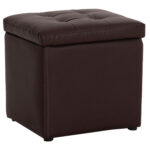 ΣΚΑΜΠΩ ΜΕ ΑΠΟΘΗΚΕΥΤΙΚΟ ΧΩΡΟ PU ΚΑΦΕ CUBE HM224.03--38x38x36.5Υεκ.