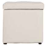 ΣΚΑΜΠΟ PRO CUBE HM224.02 PU ΜΕ ΑΠΟΘΗΚΕΥΤΙΚΟ ΧΩΡΟ- ΛΕΥΚΟ 38x38x36,5Υεκ. - Image 3