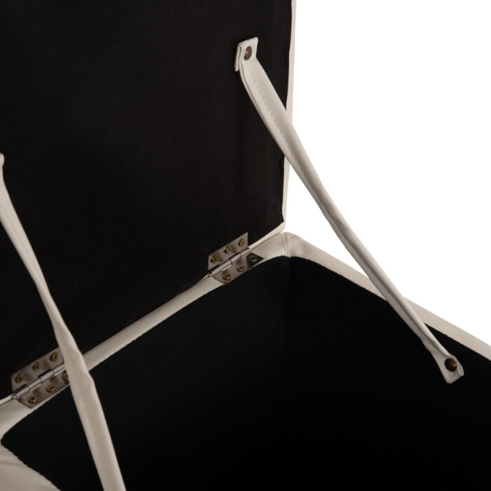ΣΚΑΜΠΟ PRO CUBE HM224.02 PU ΜΕ ΑΠΟΘΗΚΕΥΤΙΚΟ ΧΩΡΟ- ΛΕΥΚΟ 38x38x36,5Υεκ. - Image 8