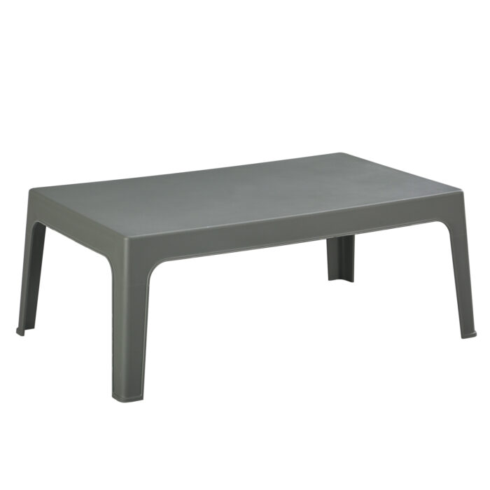 ΤΡΑΠΕΖΑΚΙ ΟΡΘΟΓΩΝΙΟ SLEEK HM6367.05 ΠΟΛΥΠΡΟΠΥΛΕΝΙΟ DARK OLIVE 99x59.5x39.5Υεκ. - Image 1