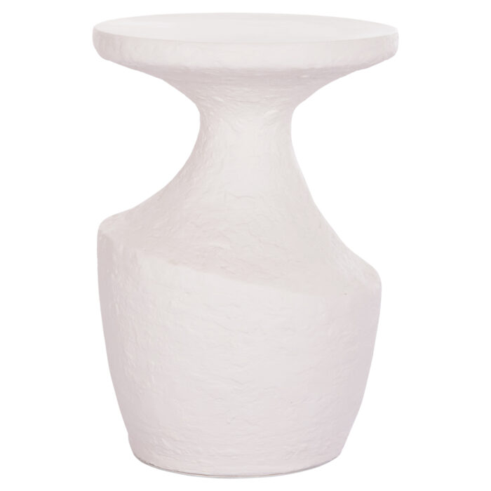 ΤΡΑΠΕΖΙ ΒΟΗΘΗΤΙΚΟ REBON HM18156.02L FIBER CEMENT ΣΕ ΛΕΥΚΟ--Φ40x56.5Υεκ. - Image 1