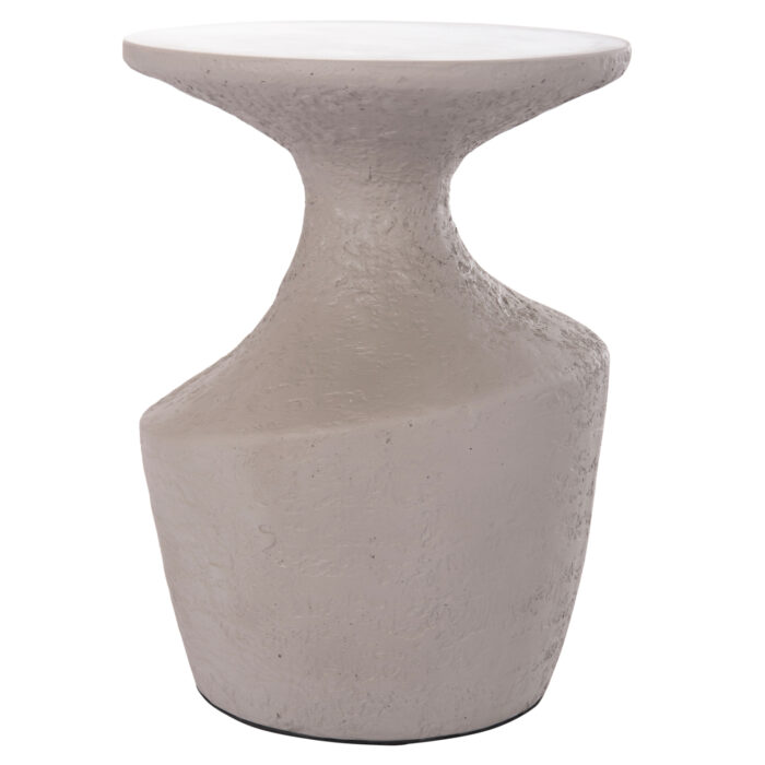 ΤΡΑΠΕΖΙ ΒΟΗΘΗΤΙΚΟ REBON HM18156.03S FIBER CEMENT ΣΕ ΓΚΡΙ--Φ27.5x50Υεκ. - Image 1