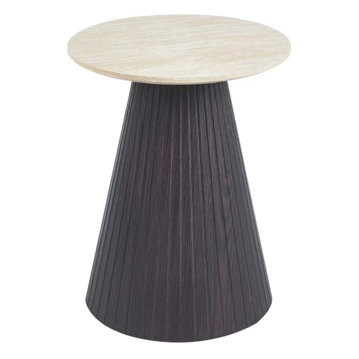 ΤΡΑΠΕΖΙ ΒΟΗΘΗΤΙΚΟ CATER HM18322 ΚΕΡΑΜΙΚΟ TOP ΟΨΗ ΤΡΑΒΕΡΤΙΝΑΣ-MDF ΒΑΣΗ Φ53x59Υεκ - Image 1