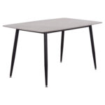 ΤΡΑΠΕΖΙ RAVEN HM18149.13 ΚΕΡΑΜΙΚΟ TOP ΜΕ ΟΨΗ ΓΚΡΙ ΜΑΡΜΑΡΟ 140x80x74Υεκ. - Image 7