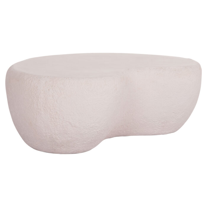 ΤΡΑΠΕΖΙ ΣΑΛΟΝΙΟΥ GERSON HM18151.02L FIBER CEMENT ΣΕ ΛΕΥΚΟ--122x78,5x40Υεκ. - Image 1