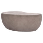 ΤΡΑΠΕΖΙ ΣΑΛΟΝΙΟΥ GERSON HM18151.03L FIBER CEMENT ΣΕ ΓΚΡΙ--122x78,5x40Υεκ. - Image 4