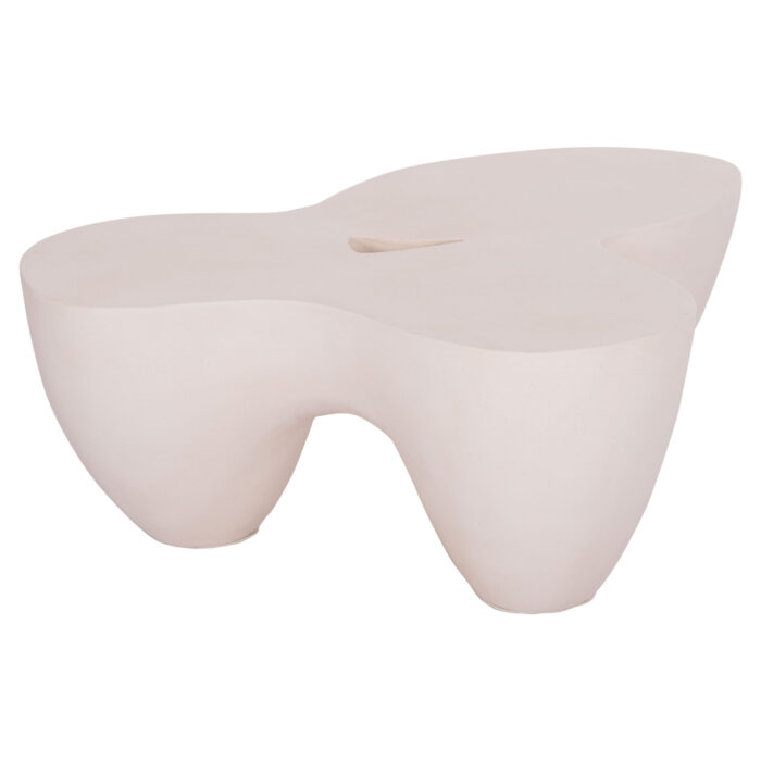 ΤΡΑΠΕΖΙ ΣΑΛΟΝΙΟΥ SALLEN HM18161.02 FIBER CEMENT ΣΕ ΛΕΥΚΟ--108x94x38,5Υεκ. - Image 1