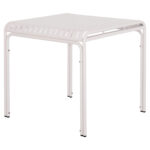 ΤΡΑΠΕΖΙ ΤΕΤΡΑΓΩΝΟ ΑΛΟΥΜΙΝΙΟΥ RACHEL HM6338.02 ΛΕΥΚΟ 80x80x75Υεκ. - Image 6