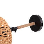 ΑΠΛΙΚΑ ΤΟΙΧΟΥ GLIDE HM4475 ΜΕΤΑΛΛΙΚΗ ΒΑΣΗ-ΣΧΟΙΝΙ- [Ε27] 22x22x35-21Υεκ. - Image 7