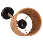 ΑΠΛΙΚΑ ΤΟΙΧΟΥ LANT HM4476 ΜΕΤΑΛΛΙΚΗ ΒΑΣΗ-ΣΧΟΙΝΙ- [Ε27] 15x15x35-23Υεκ. - Image 7