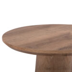 ΒΟΗΘΗΤΙΚΟ ΤΡΑΠΕΖΑΚΙ KARAN HM18029 MDF ΣΕ ΦΥΣΙΚΟ ΧΡΩΜΑ ΞΥΛΟΥ Φ45x56,5Υεκ - Image 6