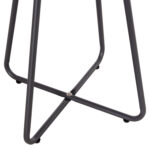 ΒΟΗΘΗΤΙΚΟ ΤΡΑΠΕΖΑΚΙ ΜΕΤΑΛΛΙΚΟ ΣΤΡΟΓΓΥΛΟ SAMMON HM6271.01 ΓΚΡΙ Φ45x50Υεκ - Image 5