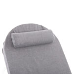 ΕΠΑΓΓΕΛΜ. ΞΑΠΛΩΣΤΡΑ MALLOW HM10715.01 ΛΕΥΚΟ ΑΛΟΥΜ.& ΓΚΡΙ ΜΑΞΙΛΑΡΙ 198x71x40,5-103Υεκ. - Image 7