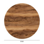 ΕΠΙΦΑΝΕΙΑ ΤΡΑΠΕΖΙΟΥ HPL ΣΤΡΟΓΓΥΛΗ HM5841.30 INDIAN SHESHAM Φ60εκ. - Image 2