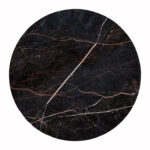 ΕΠΙΦΑΝΕΙΑ ΤΡΑΠΕΖΙΟΥ HPL ΣΤΡΟΓΓΥΛΗ HM6351.34 BLACK MARBLE Φ120εκ.