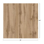 ΕΠΙΦΑΝΕΙΑ ΤΡΑΠΕΖΙΟΥ HPL ΤΕΤΡΑΓΩΝΗ HM5837.36 ΟΨΗ OAK 60x60εκ. - Image 2