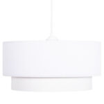 ΦΩΤΙΣΤΙΚΟ ΟΡΟΦΗΣ ΚΥΛΙΝΔΡΙΚΟ KRIKS HM4707.01 PVC ΣΕ ΛΕΥΚΟ Φ30x70Υεκ. - Image 3