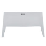 ΚΑΝΑΠΕΣ 2-ΘΕΣΙΟΣ ΠΟΛΥΠΡΟΠΥΛΕΝΙΟΥ SLEEK HM6366.01 ΧΡΩΜΑ ΛΕΥΚΟ 133x68x73Υεκ. - Image 3