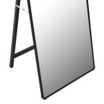 ΚΑΘΡΕΠΤΗΣ ΔΑΠΕΔΟΥ JOELY HM9578.01 ΣΚΕΛΕΤΟΣ ΑΛΟΥΜΙΝΙΟΥ ΣΕ ΜΑΥΡΟ ΧΡΩΜΑ 40x31x160Υεκ. - Image 6