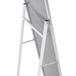 ΚΑΘΡΕΠΤΗΣ ΔΑΠΕΔΟΥ JOELY HM9578.40 ΣΚΕΛΕΤΟΣ ΑΛΟΥΜΙΝΙΟΥ ΣΕ ΑΣΗΜΙ ΧΡΩΜΑ 40x31x160Υεκ. - Image 7