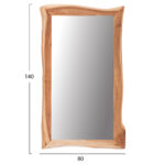 ΚΑΘΡΕΠΤΗΣ ZION HM8186.21 ΜΑΣΙΦ ΞΥΛΟ ΑΚΑΚΙΑΣ-ΑΝΟΙΧΤΟ ΦΥΣΙΚΟ 140x80x4(πάχος)εκ. - Image 3