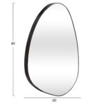 ΚΑΘΡΕΠΤΗΣ ΤΟΙΧΟΥ IRREGU HM4487.01 ΜΕ ΠΛΑΙΣΙΟ MDF ΣΕ BLACK MARBLE ΧΡΩΜΑ 60x80Υεκ. - Image 2