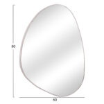 ΚΑΘΡΕΠΤΗΣ ΤΟΙΧΟΥ IRREGU HM4487.05 ΜΕ ΠΛΑΙΣΙΟ MDF ΣΕ WHITE MARBLE ΧΡΩΜΑ 60x80Υεκ. - Image 2