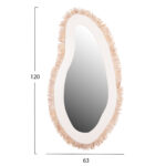 ΚΑΘΡΕΠΤΗΣ ΤΟΙΧΟΥ ΣΕΙΡΑ SANTORINI HM4525 MDF ΥΠΟΛΕΥΚΟ-ΔΙΑΚΟΣΜΗΣΗ ΣΕ ΜΠΕΖ 63x1,8x120Υεκ. - Image 2