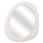 ΚΑΘΡΕΠΤΗΣ ΤΟΙΧΟΥ ΟΒΑΛ ΣΕΙΡΑ SANTORINI HM4511 MDF ΣΕ ΥΠΟΛΕΥΚΟ 82x3,5x74Υεκ - Image 3