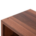 ΚΟΜΟΔΙΝΟ TODD HM18184.05 ΜΕΛΑΜΙΝΗ ΣΕ ΚΑΡΥΔΙ-ΜΕΤΑΛ.ΜΑΥΡΑ ΠΟΔΙΑ 45.5x29.5x58.5Υεκ. - Image 6