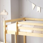 ΚΟΥΚΕΤΑ ΠΑΙΔΙΚΗ ΜΕ ΠΑΡΚΑΚΙ PLAYKID HM21312 ΞΥΛΟ ΠΕΥΚΟΥ ΦΥΣΙΚΟ--ME ΣΤΡΩΜΑ 90x190εκ - Image 7