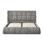 ΚΡΕΒΑΤΙ ΔΙΠΛΟ EDDY HM731.01 ΓΚΡΙ ΜΠΟΥΚΛΕ & ΑΠΟΘΗΚΕΥΤΙΚΟΣ ΧΩΡΟΣ ΓΙΑ ΣΤΡΩΜΑ 160x200εκ - Image 4