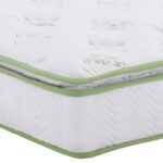 ΚΡΕΒΑΤΙ ΔΙΠΛΟ & ΣΤΡΩΜΑ CANDY HM21327 ΜΕΤΑΛΛΟ & ΞΥΛΟ ΣΕ DIRTY OAK--ΣΤΡΩΜΑ 150x200εκ - Image 5