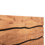 ΚΡΕΒΑΤΙ ALICIA HM8359.21 ΜΕΤΑΛΛΟ-ΜΑΣΙΦ ΞΥΛΟ ΑΚΑΚΙΑΣ-ΑΝΟΙΧΤΟ ΦΥΣΙΚΟ-ΣΤΡΩΜΑ 160x200εκ - Image 7