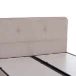 ΚΡΕΒΑΤΙ ΜΕ ΑΠΟΘ.ΧΩΡΟ DOLORES HM631.32 ΜΠΕΖ ΥΦΑΣΜΑ- ΓΙΑ ΣΤΡΩΜΑ 160x200εκ - Image 6