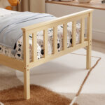 ΚΡΕΒΑΤΙ ΠΑΙΔΙΚΟ ΜΕ ΣΤΡΩΜΑ GIMLY HM21300 ΞΥΛΟ ΠΕΥΚΟΥ ΣΕ ΦΥΣΙΚΟ ΓΙΑ ΣΤΡΩΜΑ 90x190εκ - Image 7