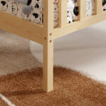 ΚΡΕΒΑΤΙ ΠΑΙΔΙΚΟ ΜΕ ΣΤΡΩΜΑ GIMLY HM21300 ΞΥΛΟ ΠΕΥΚΟΥ ΣΕ ΦΥΣΙΚΟ ΓΙΑ ΣΤΡΩΜΑ 90x190εκ - Image 8