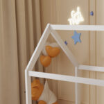 ΚΡΕΒΑΤΙ ΠΑΙΔΙΚΟ ΜΕ ΣΤΡΩΜΑ PEPE HM21303.01 ΞΥΛΟ ΠΕΥΚΟΥ ΣΕ ΛΕΥΚΟ--ΣΤΡΩΜΑ 70x140εκ - Image 7