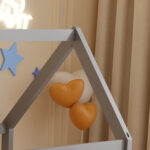 ΚΡΕΒΑΤΙ ΠΑΙΔΙΚΟ ΜΕ ΣΤΡΩΜΑ PEPE HM21303.02 ΞΥΛΟ ΠΕΥΚΟΥ ΣΕ ΓΚΡΙ--ΣΤΡΩΜΑ 70x140εκ - Image 7