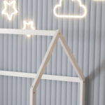 ΚΡΕΒΑΤΙ ΠΑΙΔΙΚΟ ΜΕ ΣΤΡΩΜΑ PHYLLIS HM21304.01 ΞΥΛΟ ΠΕΥΚΟΥ ΣΕ ΛΕΥΚΟ--ΣΤΡΩΜΑ 90x190εκ - Image 6