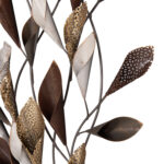 ΜΕΤΑΛΛΙΚΟ ΔΙΑΚΟΣΜΗΤΙΚΟ ΤΟΙΧΟΥ HM7159 ΑΝΘΡΑΚΙ ΧΡΥΣΟ 44x5x87Y εκ. - Image 4