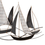 ΜΕΤΑΛΛΙΚΟ ΔΙΑΚΟΣΜΗΤΙΚΟ ΤΟΙΧΟΥ HM7160 ΑΝΘΡΑΚΙ ΛΕΥΚΟ ΧΡΥΣΟ 91x3x55Y εκ. - Image 6