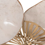 ΜΕΤΑΛΛΙΚΟ ΔΙΑΚΟΣΜΗΤΙΚΟ ΤΟΙΧΟΥ HM7177 ΧΡΥΣΟ ΛΕΥΚΟ 74x10x38Y εκ. - Image 6