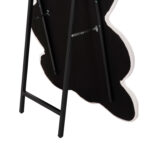 ΠΑΙΔΙΚΟΣ ΚΑΘΡΕΦΤΗΣ ΔΑΠΕΔΟΥ BUNNY HM4489.01 MDF ΡΟΖ & ΛΕΥΚΟ-ΜΑΥΡΟ STAND 80x162Υεκ. - Image 8