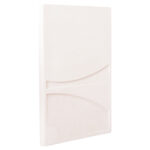 ΠΙΝΑΚΑΣ ΟΡΘΟΓΩΝΙΟΣ ΣΕΙΡΑ SANTORINI HM4510 MDF ΣΕ ΥΠΟΛΕΥΚΟ ΧΡΩΜΑ 60x4(πάχος)x80Υεκ. - Image 2