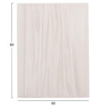 ΠΙΝΑΚΑΣ ΟΡΘΟΓΩΝΙΟΣ ΣΕΙΡΑ SANTORINI HM4518 MDF ΣΕ ΥΠΟΛΕΥΚΟ ΧΡΩΜΑ 60x4(πάχος)x80Υεκ. - Image 2