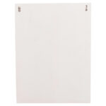 ΠΙΝΑΚΑΣ ΟΡΘΟΓΩΝΙΟΣ ΣΕΙΡΑ SANTORINI HM4518 MDF ΣΕ ΥΠΟΛΕΥΚΟ ΧΡΩΜΑ 60x4(πάχος)x80Υεκ. - Image 8