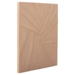 ΠΙΝΑΚΑΣ ΟΡΘΟΓΩΝΙΟΣ ΣΕΙΡΑ SANTORINI HM4522 MDF ΣΕ ΜΠΕΖ ΧΡΩΜΑ 60x4(πάχος)x80Υεκ. - Image 3