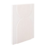 ΠΙΝΑΚΑΣ ΟΡΘΟΓΩΝΙΟΣ ΣΕΙΡΑ SANTORINI HM4523 MDF ΣΕ ΥΠΟΛΕΥΚΟ ΧΡΩΜΑ 60x4(πάχος)x80Υεκ. - Image 3